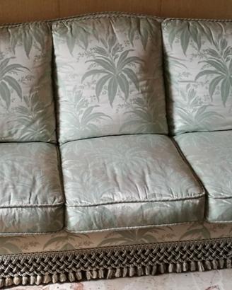 Divano vintage con due poltrone
