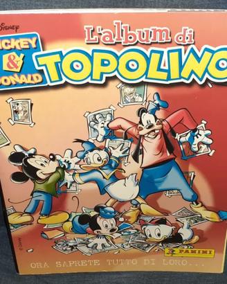 Album Figurine fumetti disney Topolino,panini 2003