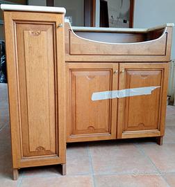 mobili bagno classici in legno
