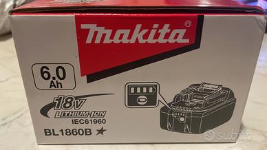 N.2 batterie Makita 6.0 ah 18v lithium-ion