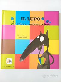 Albo per bambini "Lupo che voleva cambiare colore"
