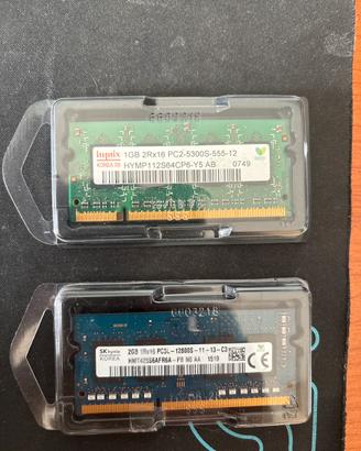 Sodimm Ddr2 e ddr3