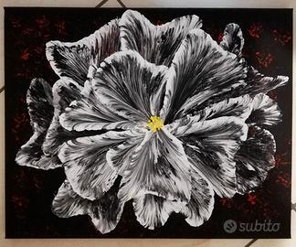 Dipinto nuovo acrilico su tela, 50x40