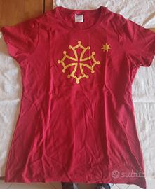 Tshirt con simbolo Occitania, mai usata.