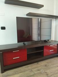 Porta TV moderno con mensole