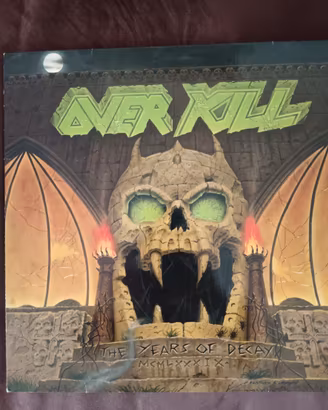 Overkill "The years of decay" LP 1989 Prima stampa