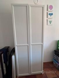 Armadio Bianco 2 ante - stile moderno