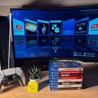 Sony PS5 (standard ed.)  con FW 9.60 + Controller