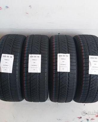 4 gomme 225 55 18 pirelli a905