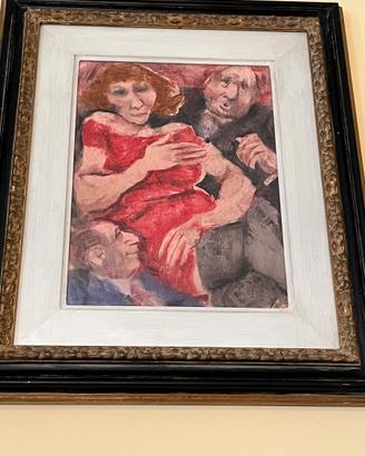 Quadro pastello Remo Squillantini originale