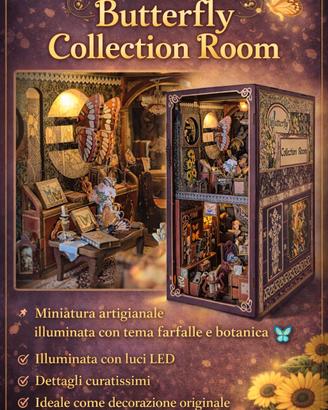Booknook “Butterfly Collection Room”