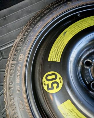 Ruotino audi a1 125/70 R16