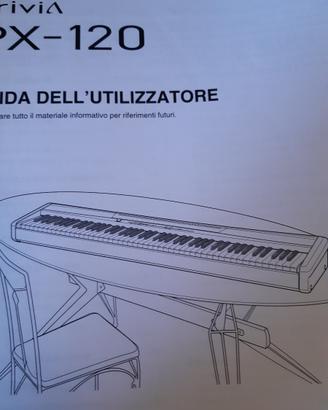 Tastiera Casio mod Px 120 in perfetto stato