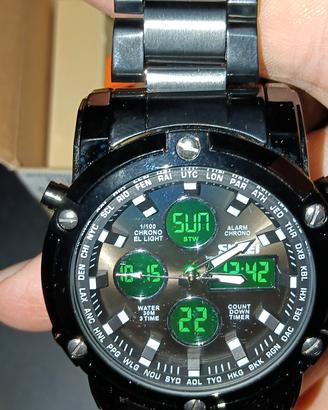 SKMEI Orologio da uomo INOX 