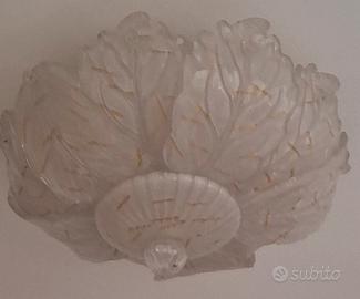 lampadario in vetro di murano 