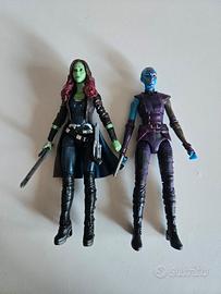 Marvel Legends Gamora e Nebula figures