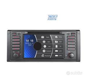 NAVIGATORE RADIO 7" BMW SERIE 5 E39 95-03 USB GPS