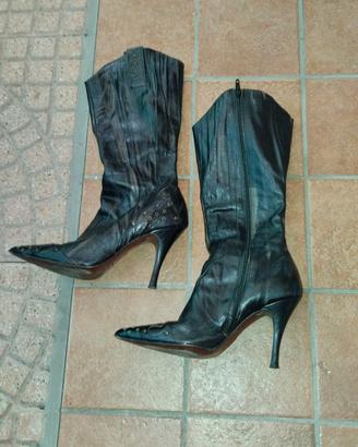 EKOS Stivali donna N 37 VERO CUOIO