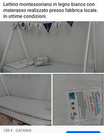 Lettino montessoriano