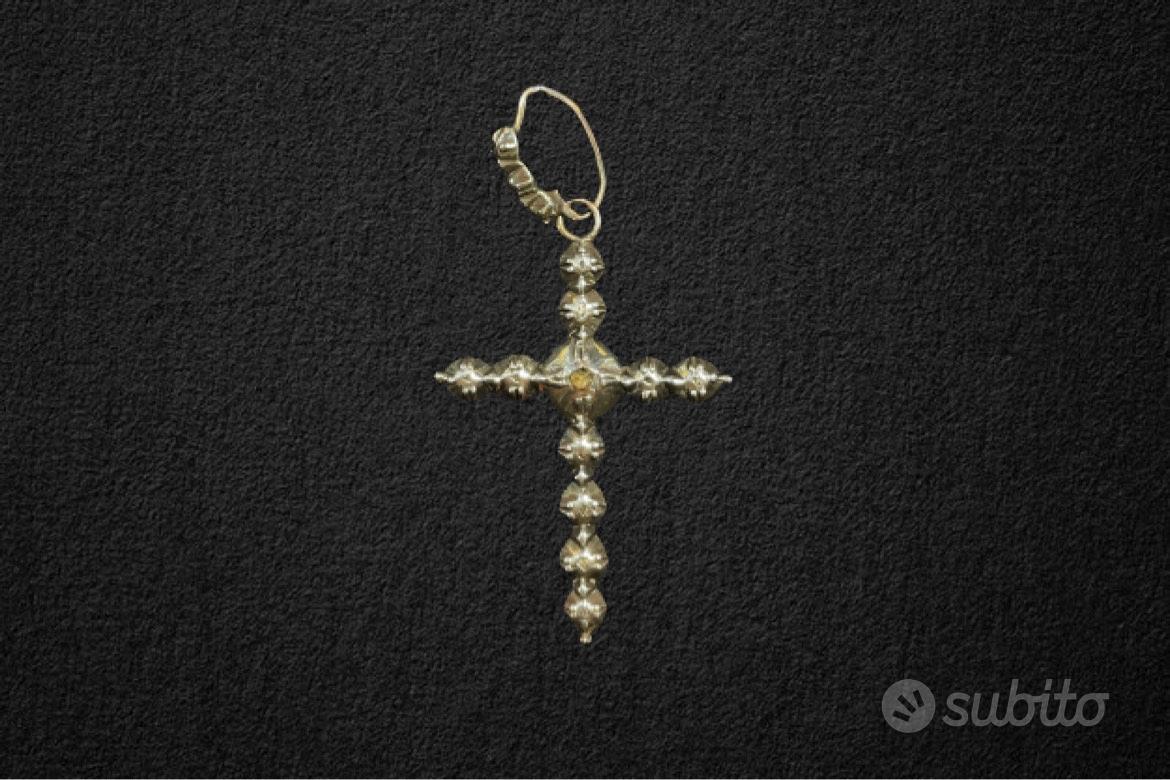 Collana Di Gioco Del Calamaro Con Compartimento Segreto Croce Ciondolo Nascosto Gioielli Di Stoccaggio - Foto 5