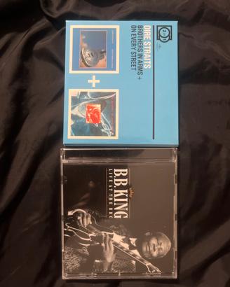 Lotto CD: Dire Straits (2 Album) + B.B. King Live