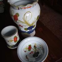 set vaso faenza 