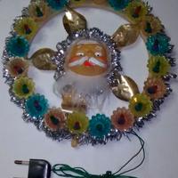 Decorazione natalizia vintage anni 60
