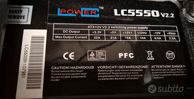Alimentatore PC LC-Power LC5550 V2.2 ATX