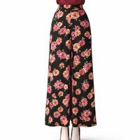 Pantalone a palazzo donna, vintage, tg S, nero
