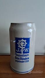Augustiner boccale in ceramica da 2 litri