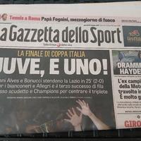 Gazzetta dello sport Juve coppa Italia 2017