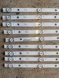 Kit barre strip led tv nordmende akai