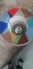 coppia lampadari in  vetro murano