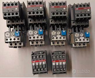 ABB CONTATTORE A25-30-10 24Vca + TERMICO 4,5÷6,5A