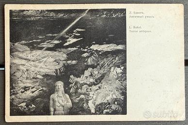 Cartolina originale “terror Antiquuss” Lêon Bakst
