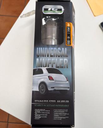 Marmitta scarico sportivo tuning guru