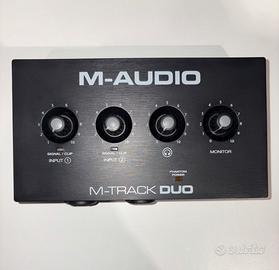 Scheda audio M- Audio, M-Track Duo