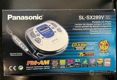 Lettore CD portatile + Radio AM/FM Panasonic