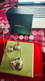 Collana e orecchini breil