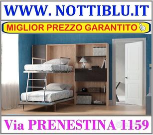 Letto a Scomparsa Castello JERRY MATERASSI OMAGGIO