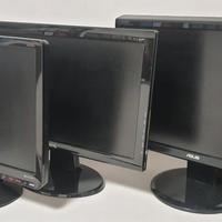 monitor 19"  n.3 pezzi