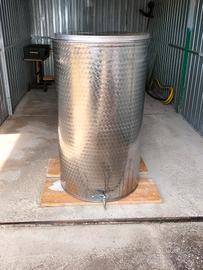 serbatoio acciaio inox 
