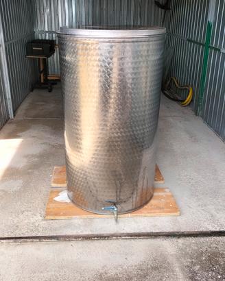 serbatoio acciaio inox 