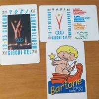 schede telefoniche GIOCHI DEL MEDITERRANEO