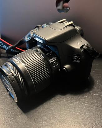 Kit Canon EOS 1200d con 50mm Flash e Fisheye