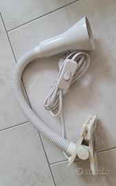 Lampada flessibile da comodino/scrivania 