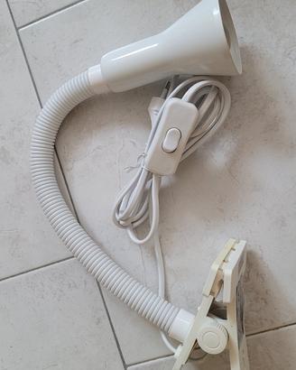 Lampada flessibile da comodino/scrivania 