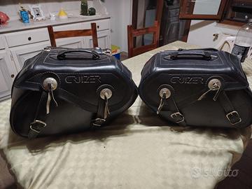 Borse laterali in pelle Cruiszer