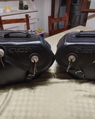 Borse laterali in pelle Cruiszer