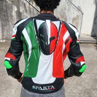 tuta divisibile Sparta ARES tricolore giacca e pan